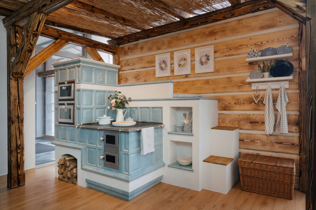 AR Kamnářství Modřenka tiled stove